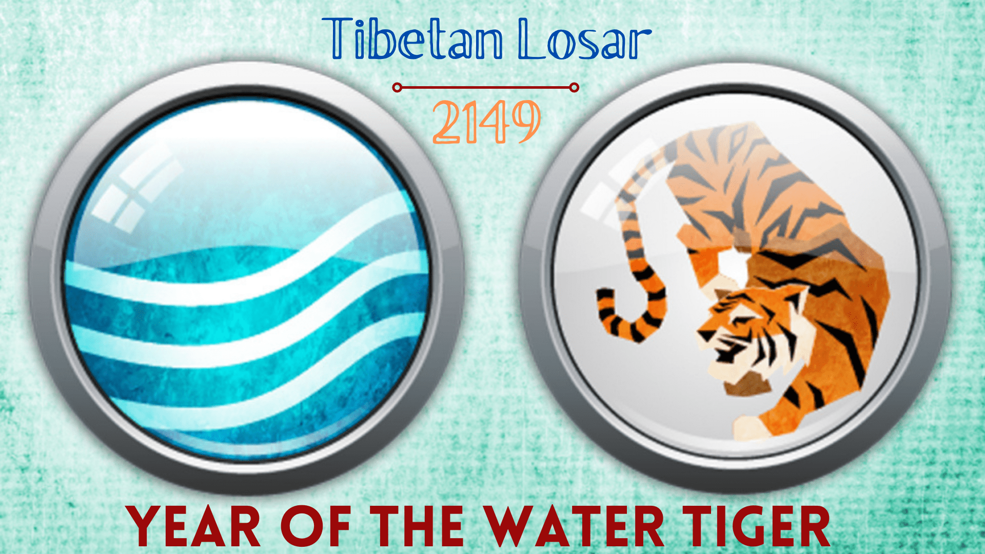 Tibetan Calendar 2022 Tibetan New Year 2022 - Year Of The Water Tiger - Tibetan Losar 2149